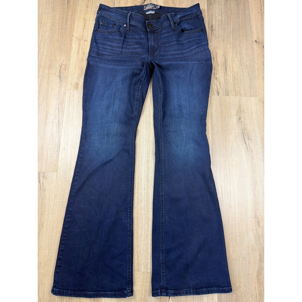 Torrid Luxe Slim‎ Boot Jeans Womens 12R Dark Wash Super Stretch Bootcut 18302857